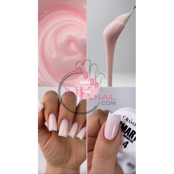 Гель Crooz Smart Builder gel №04, 15 мл